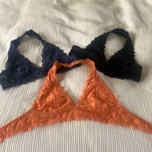Free People, Intimately Bralette - THREE of them